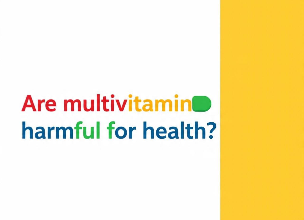 Are multivitamin harmful for health